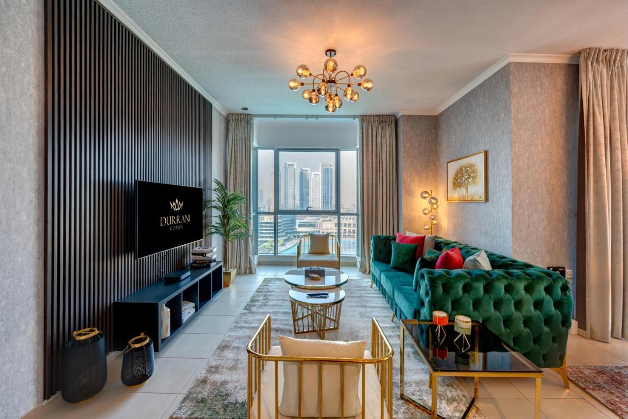 Durrani Homes - Luxe Living With Burj Khalifa And Fountain View - Third Room Without Partition Dubai Exterior photo